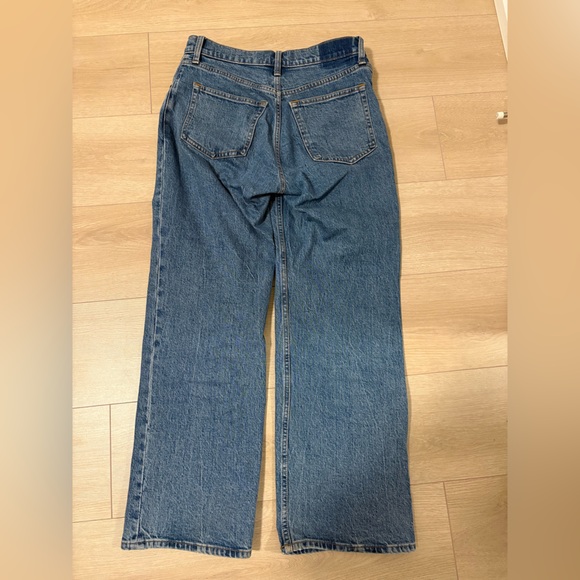 Abercrombie 90s relaxed Jean high rise, medium marble (US 27, short) - Picture 8 of 8